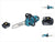 Makita DUC 357 MX2 Trononneuse d'elagage sans fil 18 V 35 cm 7,7 m/s sans balais + 1x batterie 4,0 Ah - sans chargeur