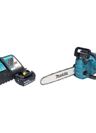 Makita DUC 357 RMX2 Motosega a batteria 18 V 35 cm 7,7 m/s Brushless + 1x batteria 4,0 Ah + caricabatterie