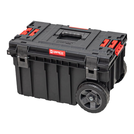 Qbrick System ONE Trolley Vario sztaplowany 605 x 405 x 345 mm 44 litry IP66 z kółkami na metalowej osi