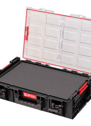 Qbrick System ONE Organizer 2XL 2.0 MFI empilable 582 x 387 x 172 mm 19,5 l IP66 avec insert en mousse