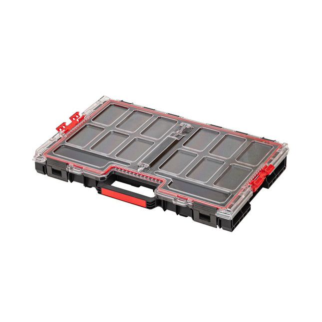 Qbrick System ONE Organizador L 2.0 MFI apilable 531 x 379 x 77 mm 6 l IP66 con inserto de espuma