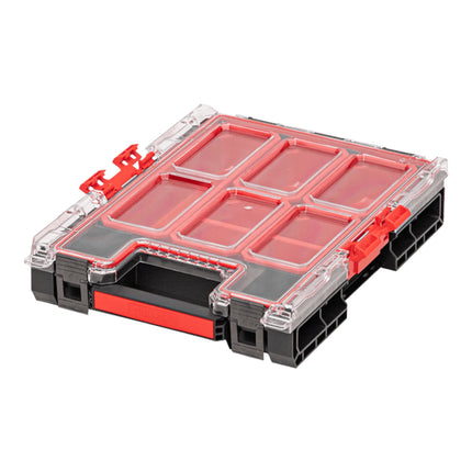 Qbrick System ONE Organizador M apilable 365 x 265 x 77 mm 2,5 l IP 66 con 5 embutidos