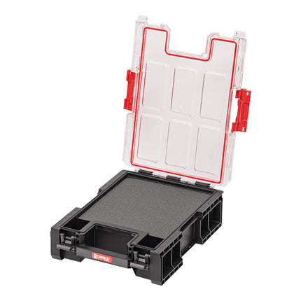 Qbrick System ONE Organiser M Plus MFI stackable 364 x 264 x 106 mm 4 l IP66 with foam insert