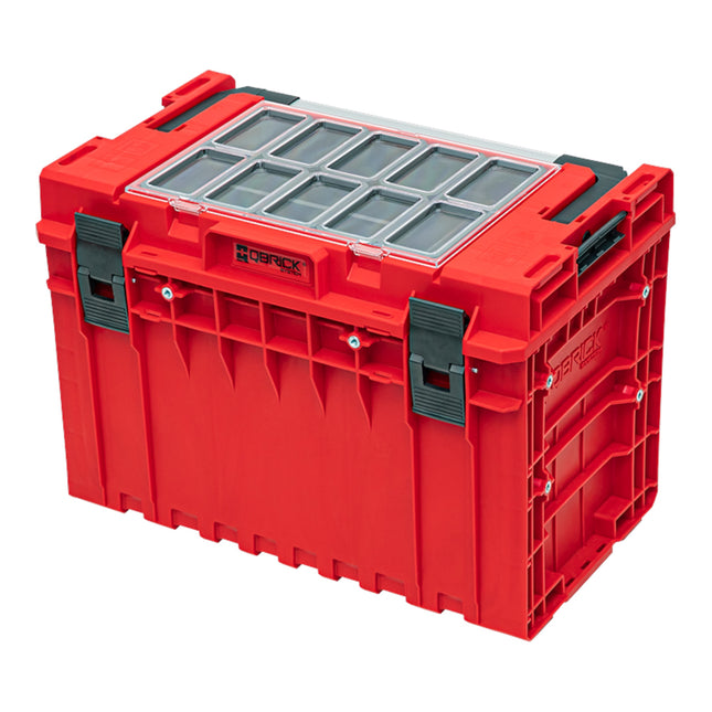 Qbrick System ONE 450 2.0 Expert RED ULTRA HD Maletín de herramientas a medida organizador modular 585 x 385 x 420 mm 52 l apilable IP66