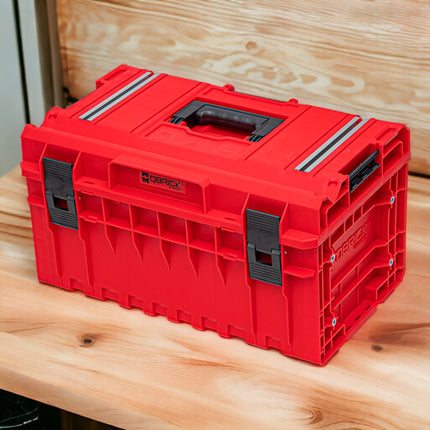 Qbrick System ONE 350 2.0 Technology RED ULTRA HD Custom tool case modular organiser 585 x 385 x 320 mm 38 l stackable IP66