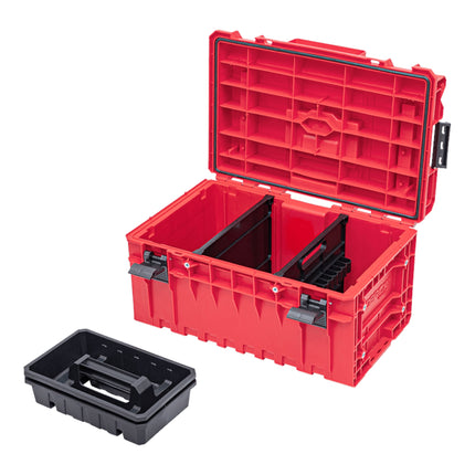 Qbrick System ONE 350 2.0 Technology RED ULTRA HD Custom tool case modular organiser 585 x 385 x 320 mm 38 l stackable IP66