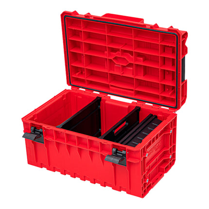 Qbrick System ONE 350 2.0 Technology RED ULTRA HD Custom tool case modular organiser 585 x 385 x 320 mm 38 l stackable IP66