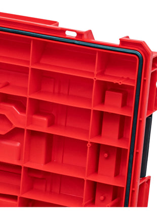 Qbrick System ONE 450 2.0 Technology RED ULTRA HD Custom tool case modular organiser 585 x 385 x 420 mm 52 l stackable IP66