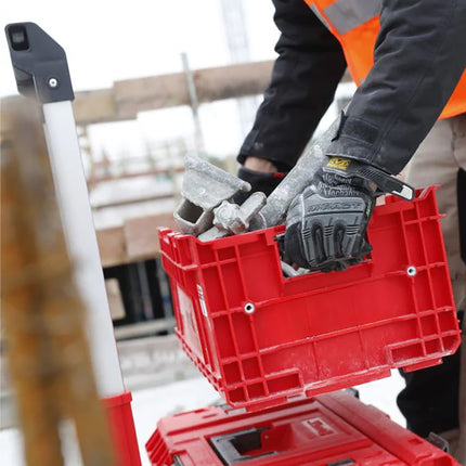 Qbrick System ONE Box 2.0 Plus RED ULTRA HD Contenitore impilabile personalizzato 576 x 359 x 237 mm 35 l impilabile