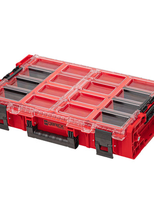 Qbrick System ONE Organiser XL 2.0 RED ULTRA HD Custom 582 x 387 x 131 mm 13.5 l IP66 with 8 inlays and 6 dividers