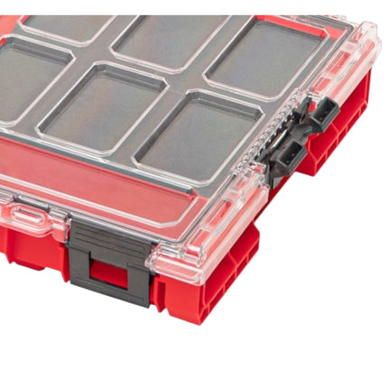 Qbrick System ONE Organizer L 2.0 MFI RED ULTRA HD empilable 531 x 379 x 77 mm 6 l IP66 avec insert mousse