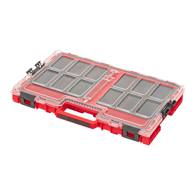 Qbrick System ONE Organizador L 2.0 MFI RED ULTRA HD apilable 531 x 379 x 77 mm 6 l IP66 con inserto de espuma
