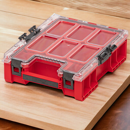 Qbrick System ONE Organizer M Plus RED ULTRA HD Organiser 364 x 264 x 106 mm 4 l stackable IP66