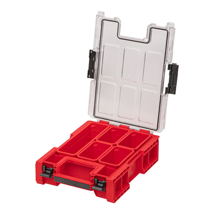 Qbrick System ONE Organizer M Plus RED ULTRA HD Organiser 364 x 264 x 106 mm 4 l stackable IP66