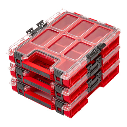 Qbrick System ONE Organizador M RED ULTRA HD Organizador 365 x 265 x 77 mm 2,5 l apilable IP66