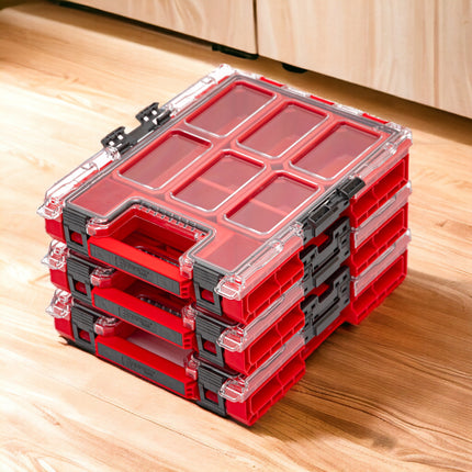 Qbrick System ONE Organizador M RED ULTRA HD Organizador 365 x 265 x 77 mm 2,5 l apilable IP66