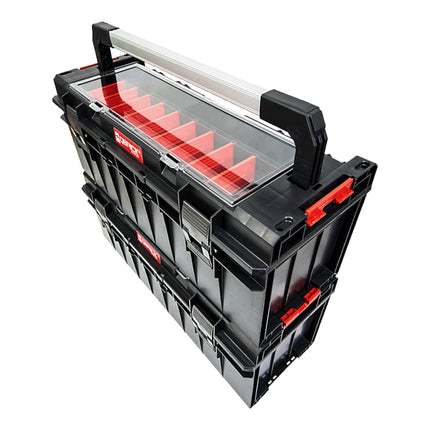 Qbrick System PRO 700 Expert impilabile 650 x 270 x 272 mm 29l IP54 con 11 scomparti