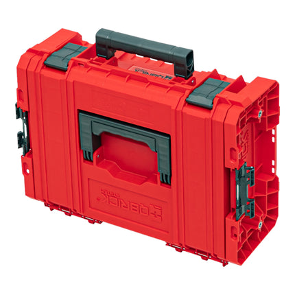 Qbrick System PRO Technik Case 2.0 RED ULTRA HD Maletín de herramientas a medida 450 x 332 x 171 mm 12 l apilable IP54 con estante