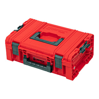Qbrick System PRO Technik Case 2.0 RED ULTRA HD Custom tool case 450 x 332 x 171 mm 12 litres stackable IP54 with shelf