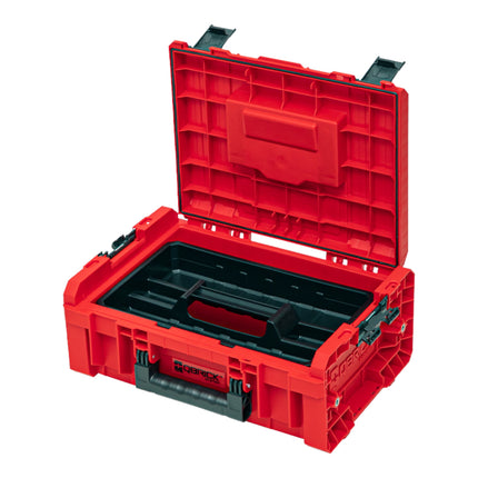Qbrick System PRO Technik Case 2.0 RED ULTRA HD Maletín de herramientas a medida 450 x 332 x 171 mm 12 l apilable IP54 con estante