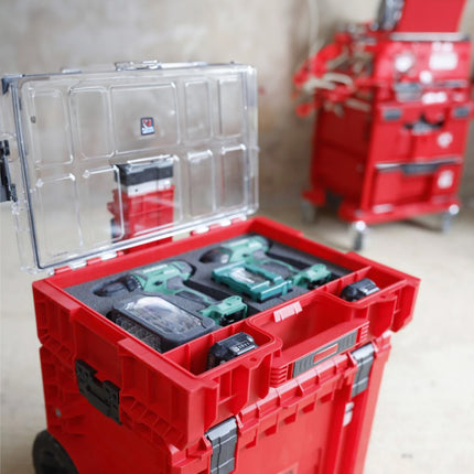 Qbrick System PRO 200 MFI RED ULTRA HD Organizador 452 x 358 x 79 mm 6 l apilable IP54