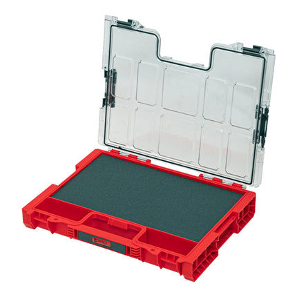 Qbrick System PRO 200 MFI RED ULTRA HD Organizador 452 x 358 x 79 mm 6 l apilable IP54