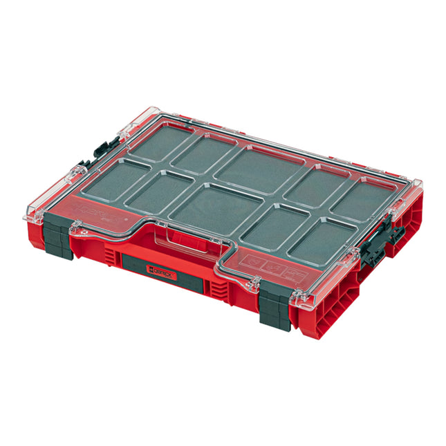 Qbrick System PRO 200 MFI RED ULTRA HD Organizer 452 x 358 x 79 mm 6 l sztaplowany IP54