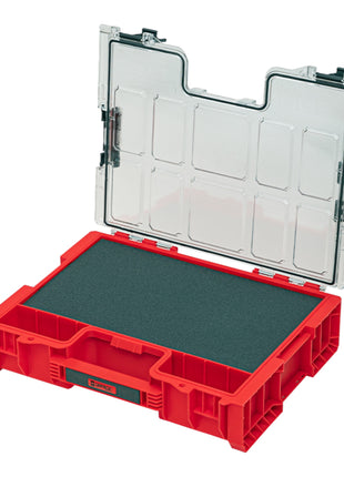 Qbrick System PRO 300 MFI RED ULTRA HD Organizer 452 x 358 x 110 mm 9 l z możliwością sztaplowania IP54