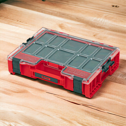 Qbrick System PRO 300 MFI RED ULTRA HD Organiser 452 x 358 x 110 mm 9 l stackable IP54