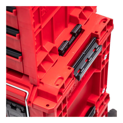 Qbrick System PRIME Toolbox 250 Vario RED ULTRA HD Custom stackable 535 x 327 x 271 mm 26l IP66 with 3 partitions