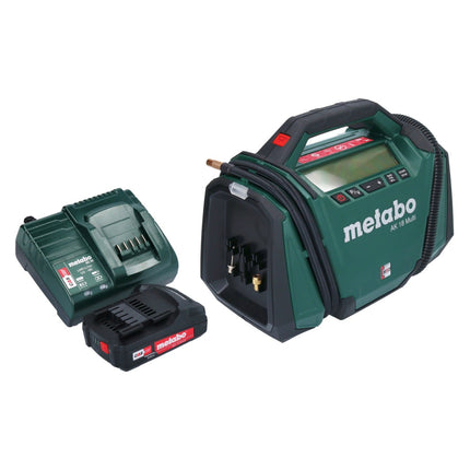 Metabo AK 18 Multi compresor sin cable 18 V 11 bar + 1x batería 2,0 Ah + cargador