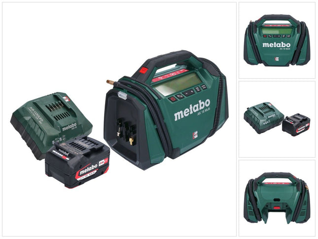 Metabo AK 18 Multi compresor sin cable 18 V 11 bar + 1x batería 4,0 Ah + cargador