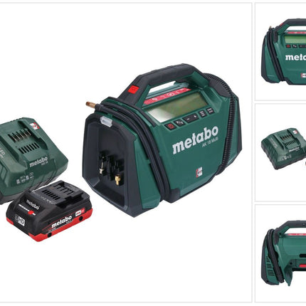 Compressore a batteria Metabo AK 18 Multi 18 V 11 bar + 1x batteria 4,0 Ah + caricatore