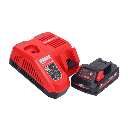 Milwaukee M18 ONEFPRT-301X cordless blind riveter 18 V 20 kN brushless + 1x rechargeable battery 3.0 Ah + charger + HD box