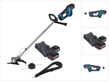 Bosch GFR 18V-23 Professional cordless brush cutter 18 V 230 mm brushless + 2x battery 4.0 Ah + charger