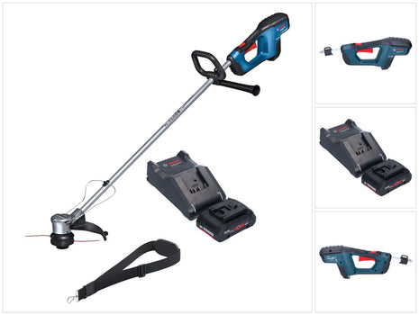 Tagliabordi a batteria GRT 18V-33 Professional Bosch 18 V 330 mm Brushless + 1x batteria ProCORE 4,0 Ah + caricabatterie