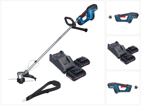 Bosch GRT 18V-33 Professional cordless grass trimmer 18 V 330 mm brushless + 2x ProCORE battery 4.0 Ah + charger