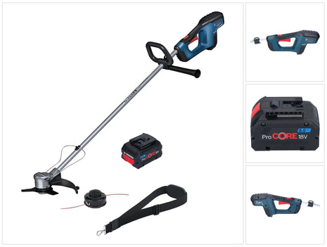 Bosch GFR 18V-23 Decespugliatore professionale a batteria 18 V 230 mm senza spazzole + 1 batteria ProCORE 8,0 Ah - senza caricabatterie