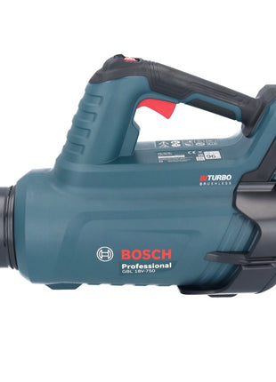 Bosch GBL 18V-750 Professional Akku Gebläse 18 V BITURBO Brushless + 2x Akku 4,0 Ah + Ladegerät