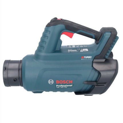 Bosch GBL 18V-750 Soplador profesional sin cable 18 V BITURBO Brushless + 2x batería recargable 5,0 Ah + cargador