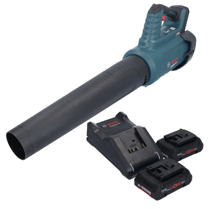 Bosch GBL 18V-750 Professional cordless blower 18 V BITURBO Brushless + 2x ProCORE battery 4.0 Ah + charger
