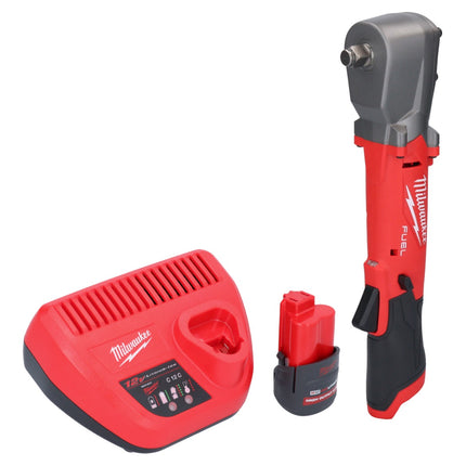 Milwaukee M12 FRAIWF12-251 Visseuse d'angle sans fil 12 V 1/2" 270 Nm Brushless + 1x batterie 2,5 Ah + chargeur