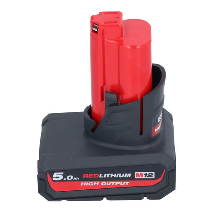 Milwaukee M12 FRAIWF12-501 avvitatore a impulsi a batteria 12 V 1/2" 270 Nm senza spazzole + 1x batteria ricaricabile 5,0 Ah - senza caricabatterie