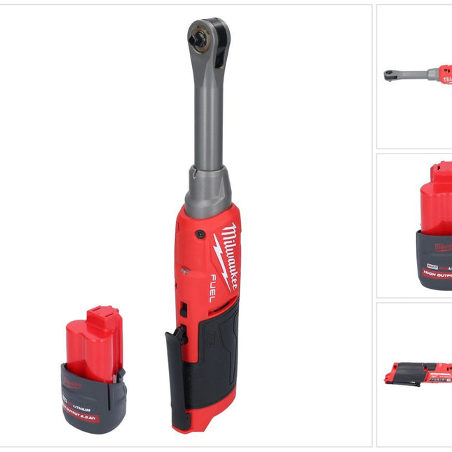Milwaukee M12 FHIR14LR-251 Carraca sin cable de alta velocidad 12 V 47 Nm 1/4" sin escobillas + 1x batería recargable 2,5 Ah - sin cargador