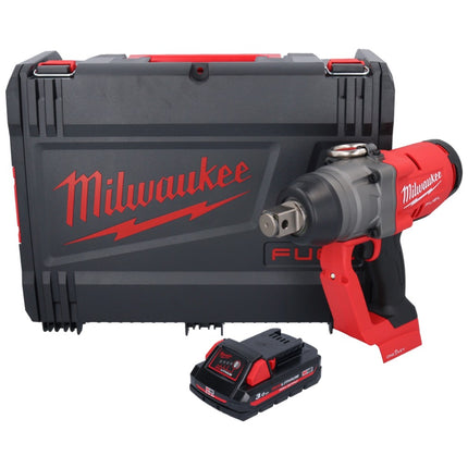 Milwaukee M18 ONEFHIWF1-301X Avvitatore a impulsi a batteria 18 V 2033 Nm 1 Brushless + 1x batteria 3,0 Ah + HD Box - senza caricabatterie