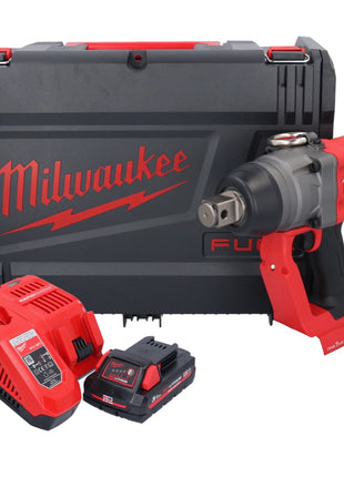 Milwaukee M18 ONEFHIWF1-301X Akku Schlagschrauber 18 V 2033 Nm 1″ Brushless + 1x Akku 3,0 Ah + Ladegerät + HD Box