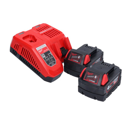 Llave de impacto inalámbrica Milwaukee M18 ONEFHIWF1-402X 18 V 2033 Nm 1″ sin escobillas + 2x batería 4,0 Ah + cargador + caja HD