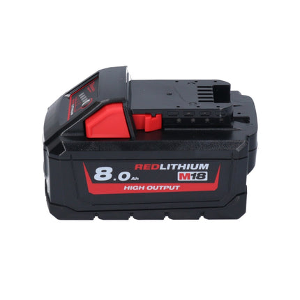 Milwaukee M18 ONEFHIWF1-801X Avvitatore a impulsi a batteria 18 V 2033 Nm 1 Brushless + 1x batteria 8,0 Ah + HD Box - senza caricabatterie