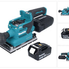 Makita DBO 381 F1U Akumulatorowa szlifierka oscylacyjna 18 V 93 x 185 mm bezszczotkowa + 1x akumulator 3,0 Ah - bez ładowarki