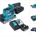Makita DBO 381 RF1U Akumulatorowa szlifierka oscylacyjna 18 V 93 x 185 mm bezszczotkowa + 1x akumulator 3,0 Ah + ładowarka